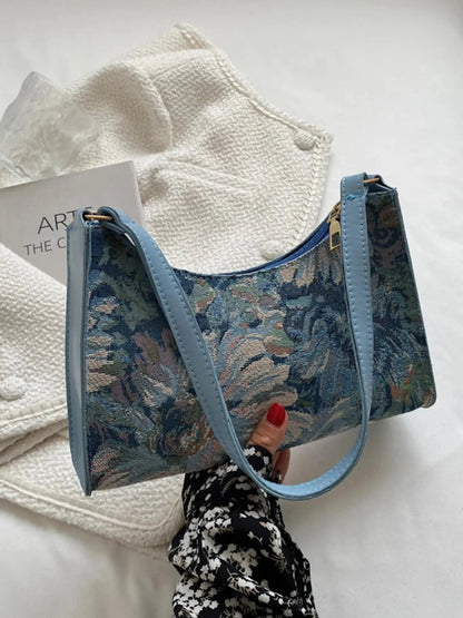 Sac à Dos Fleurs Brodées Vintage