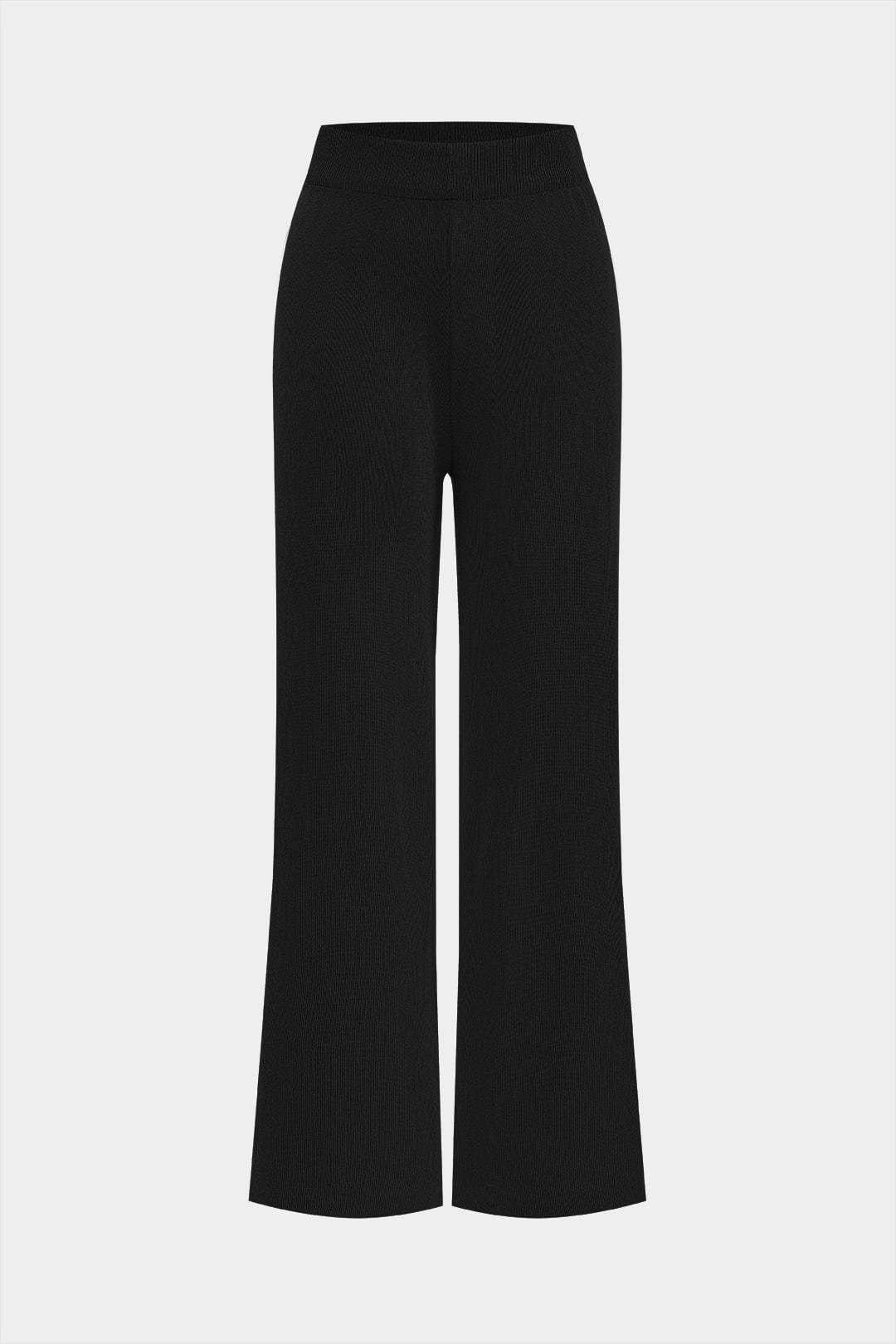 Ensemble Tricot Élégant 3 Pièces pour Femme