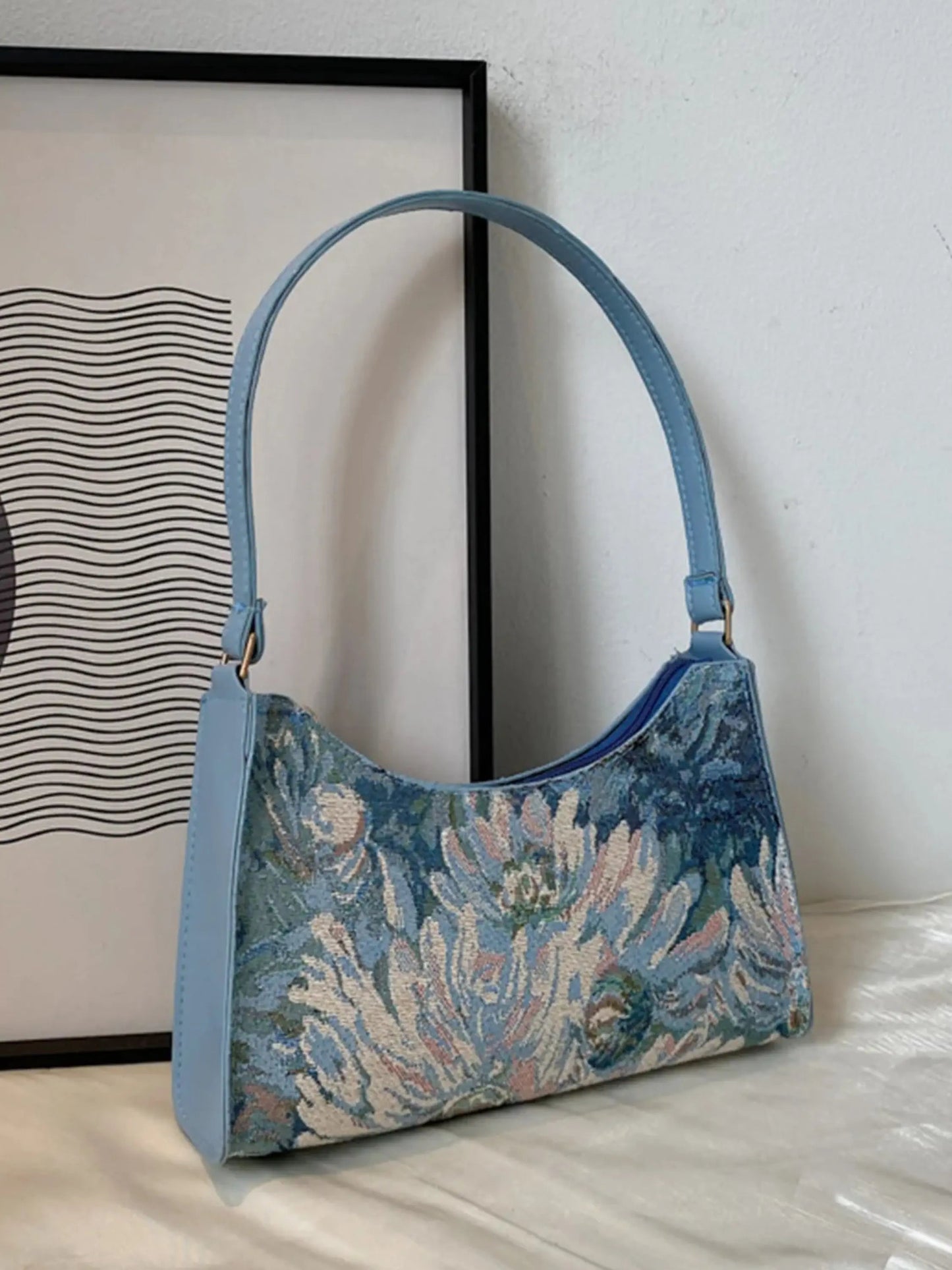 Sac à Dos Fleurs Brodées Vintage