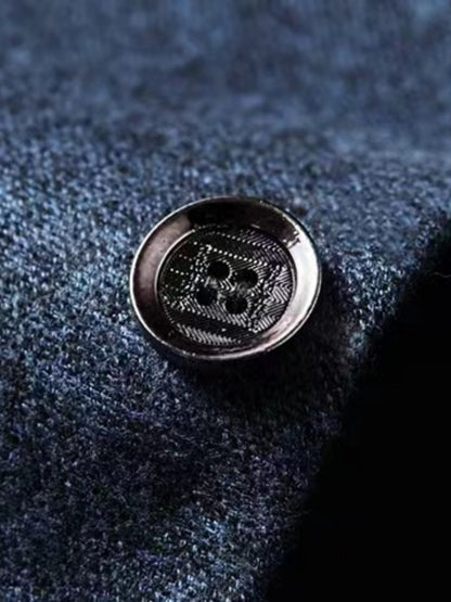 Veste Blazer Boutonnée Pour Homme | Hiver