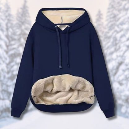 Veste Hiver Chaude et Confortable avec Capuche pour Femme
