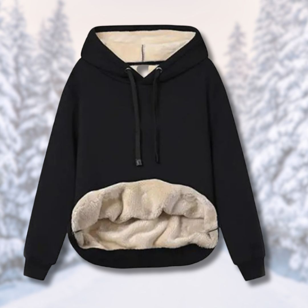 Veste Hiver Chaude et Confortable avec Capuche pour Femme