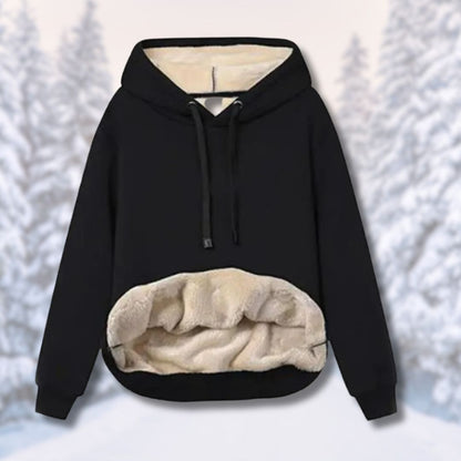 Veste Hiver Chaude et Confortable avec Capuche pour Femme