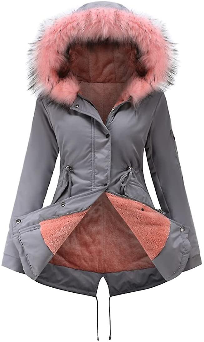 Veste Féminine Chic Taille Étroite avec Poches