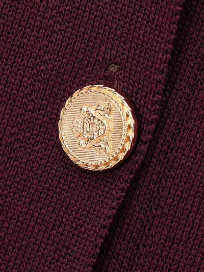 Cardigan Femme Boutons Décontracté