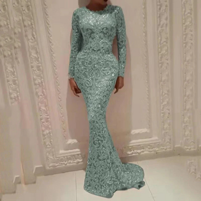 Robe de Soirée Élégante Féminine