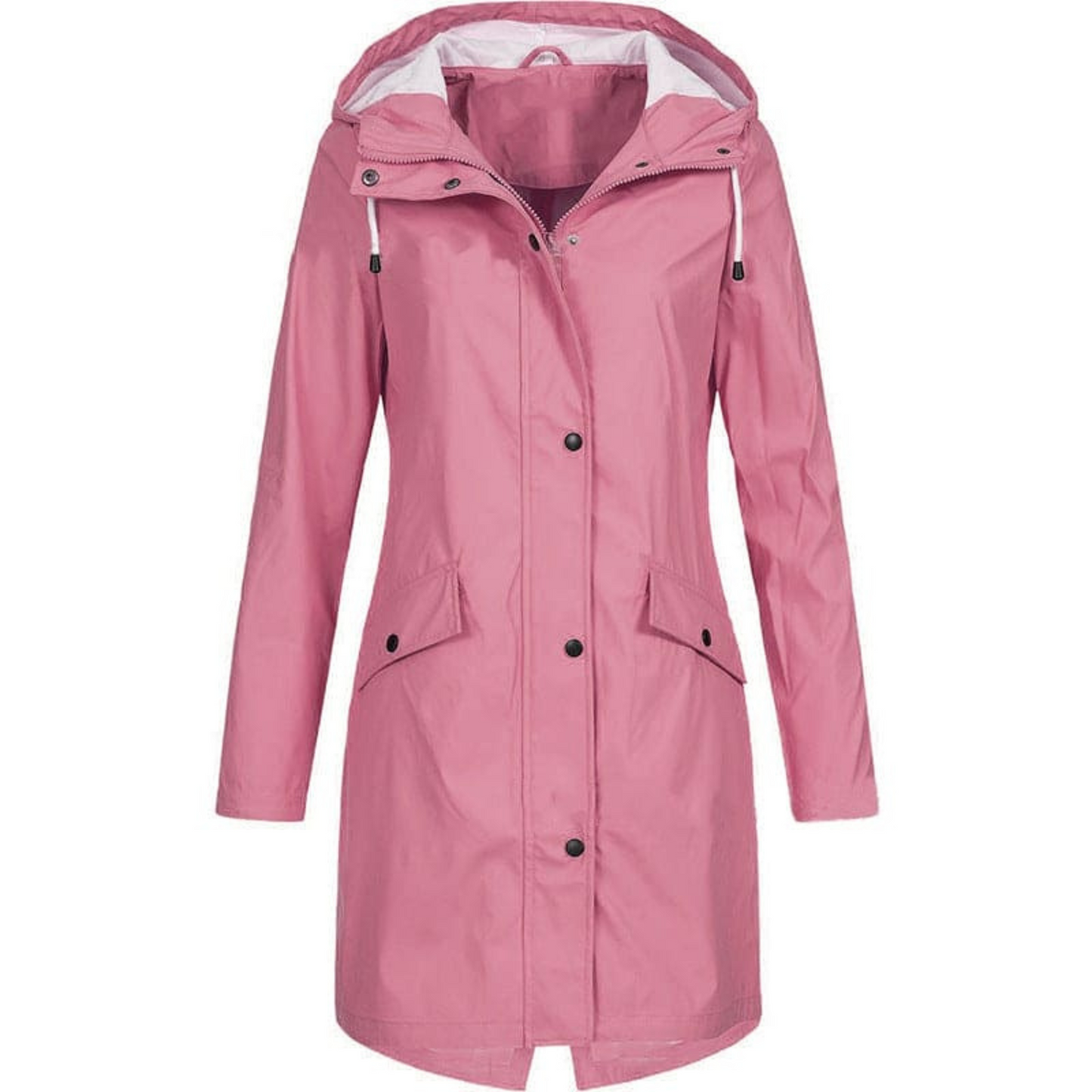 Manteau Imperméable Féminin | Capuche Réversible