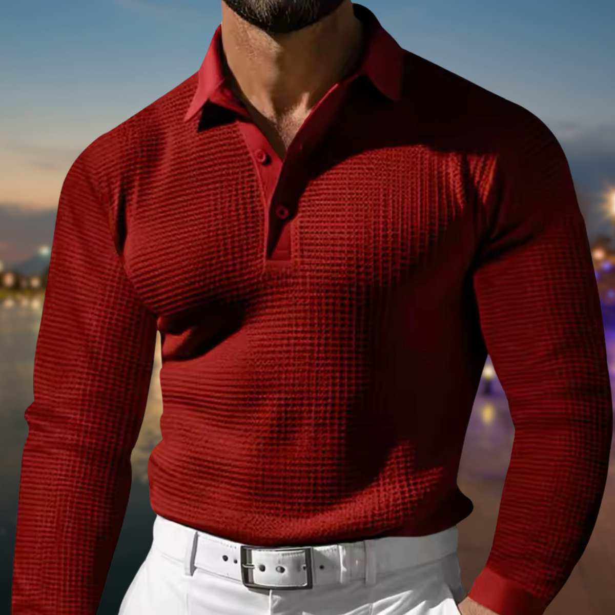 Polo Homme Doux et Confortable en Coton