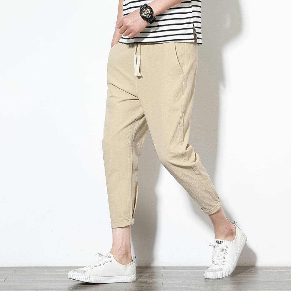 Pantalon Coton Homme Confortable et Élégant - BerlinGlamour