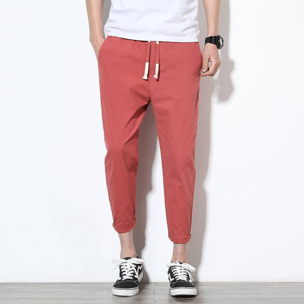 Pantalon Coton Homme Confortable et Élégant