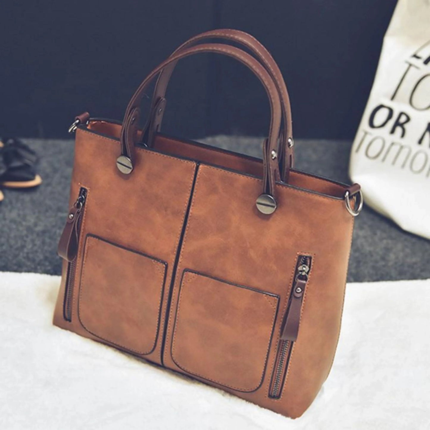 Sac À Épaule Féminin Grande Capacité