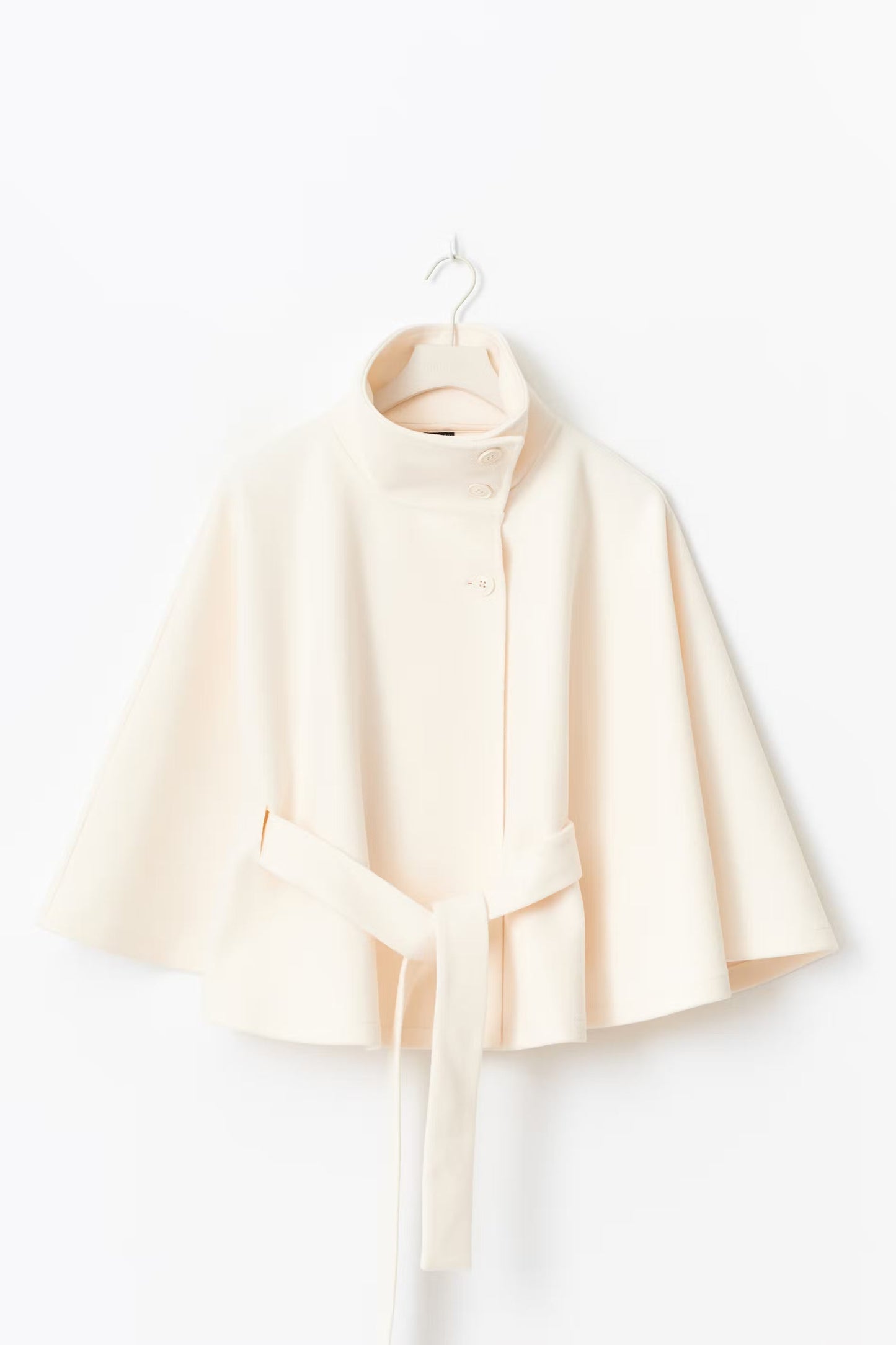 Manteau Femme Hiver Élégant à Capuchon et Ceinture