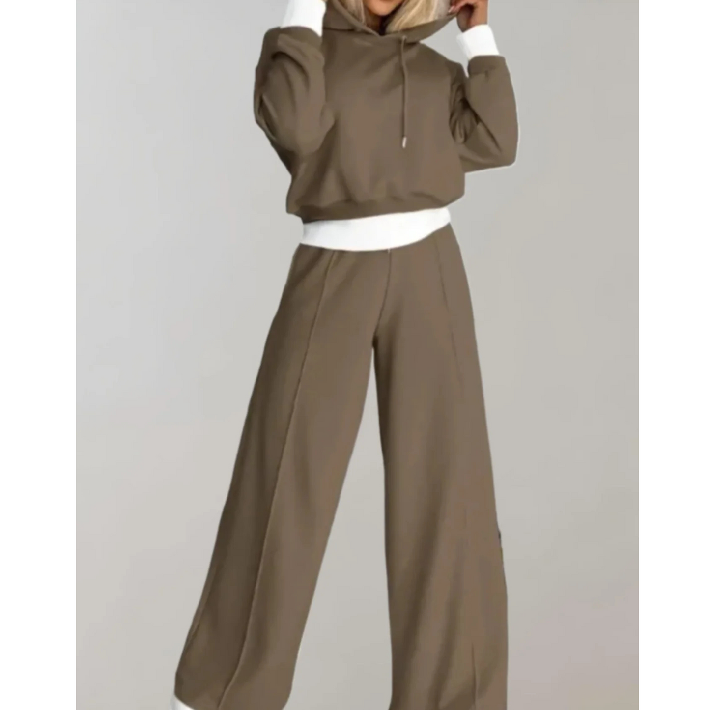 Ensemble Femme Décontracté 2 Pièces : Sweat à Capuche & Legging Confortable