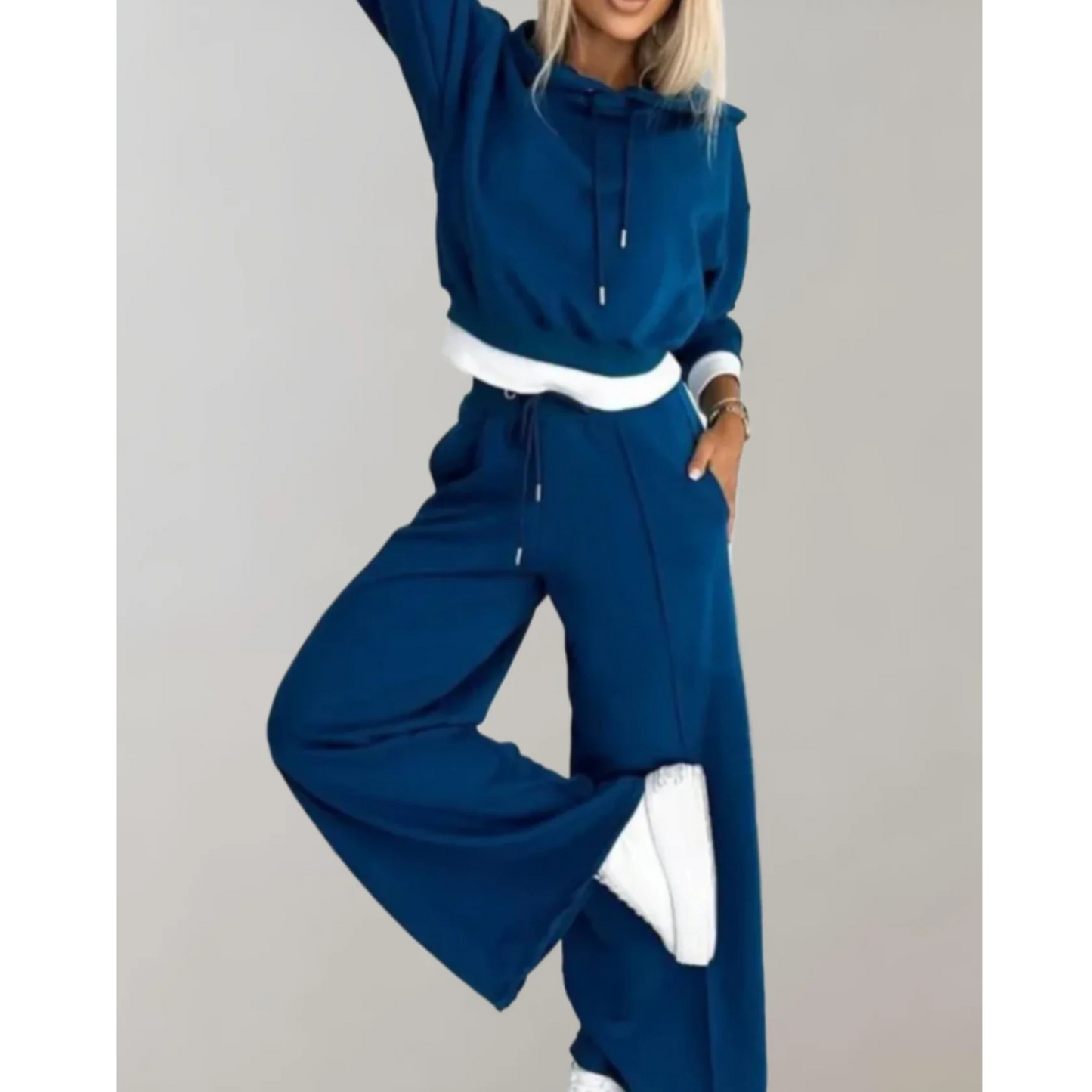 Ensemble Femme Décontracté 2 Pièces : Sweat à Capuche & Legging Confortable