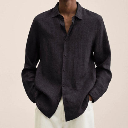 Chemise Homme Lin Naturel | Taille Élégante