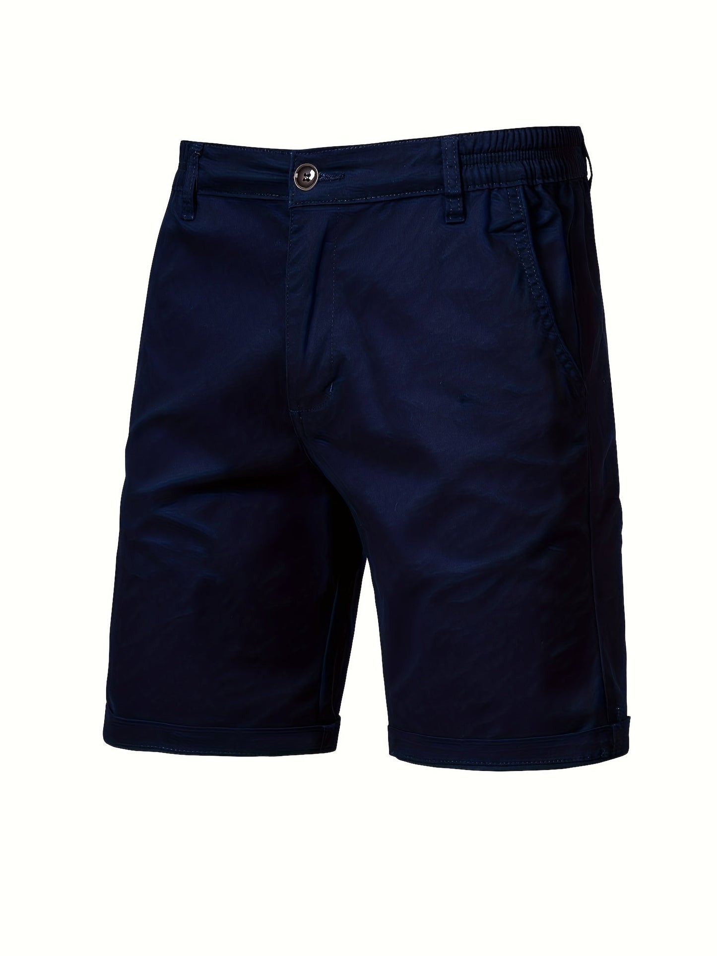Short Homme Décontracté Gris Élastiqué