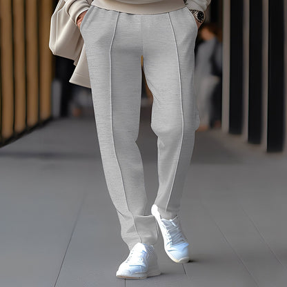 Pantalon Homme Classique Taille Étroite pour Bureau