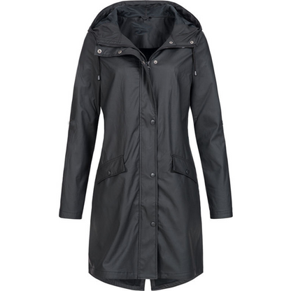 Manteau Imperméable Féminin | Capuche Réversible