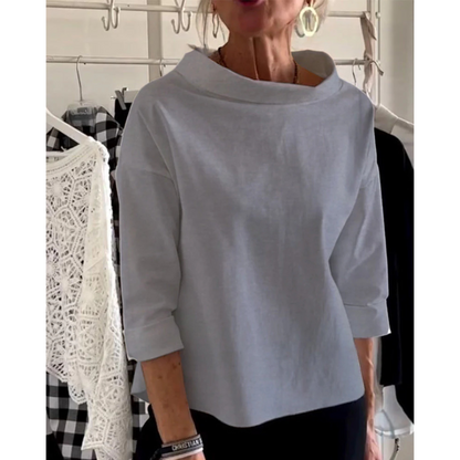 Robe Élégante Femme | Col V et Manches Longues