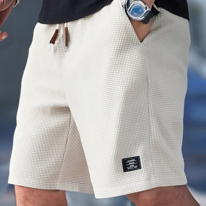 Short Homme Léger Taille Élastique Cordon - PanierRoyale