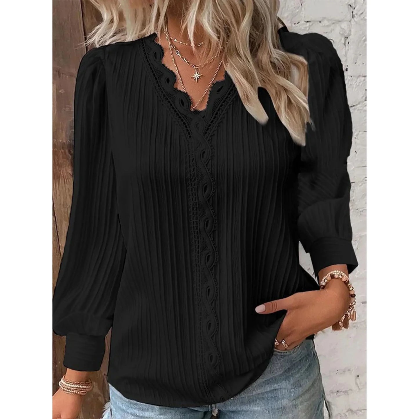 Chemisier Femme Élégant Taille Actuelle - PanierRoyale