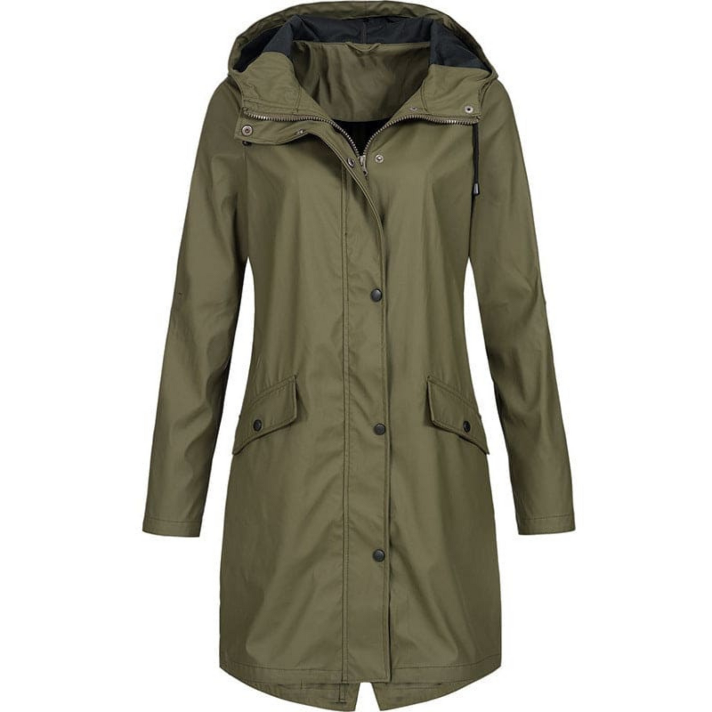 Manteau Imperméable Féminin | Capuche Réversible - luxestyle