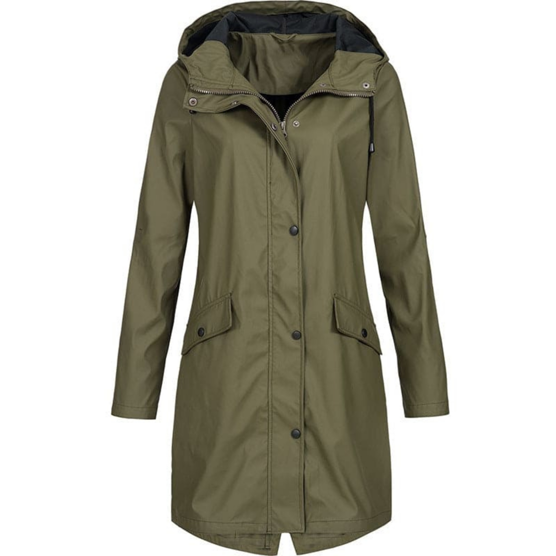 Manteau Imperméable Féminin | Capuche Réversible - luxestyle