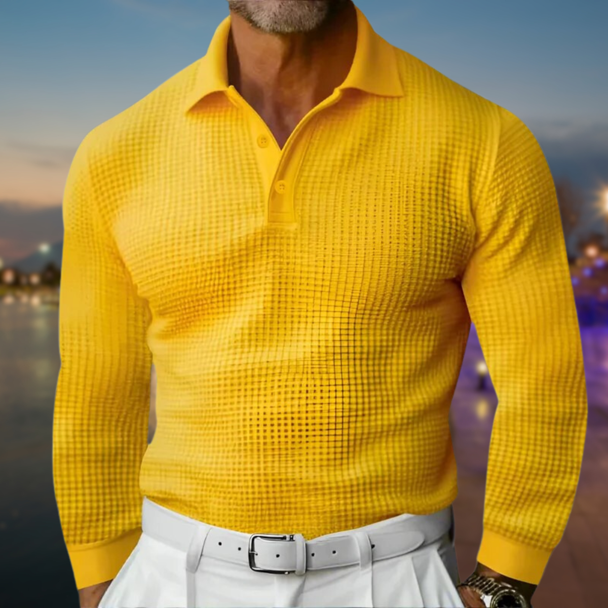 Polo Homme Doux et Confortable en Coton