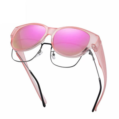 Lunettes de Soleil Femme Polarisées Protection UV400 Style Œil de Chat