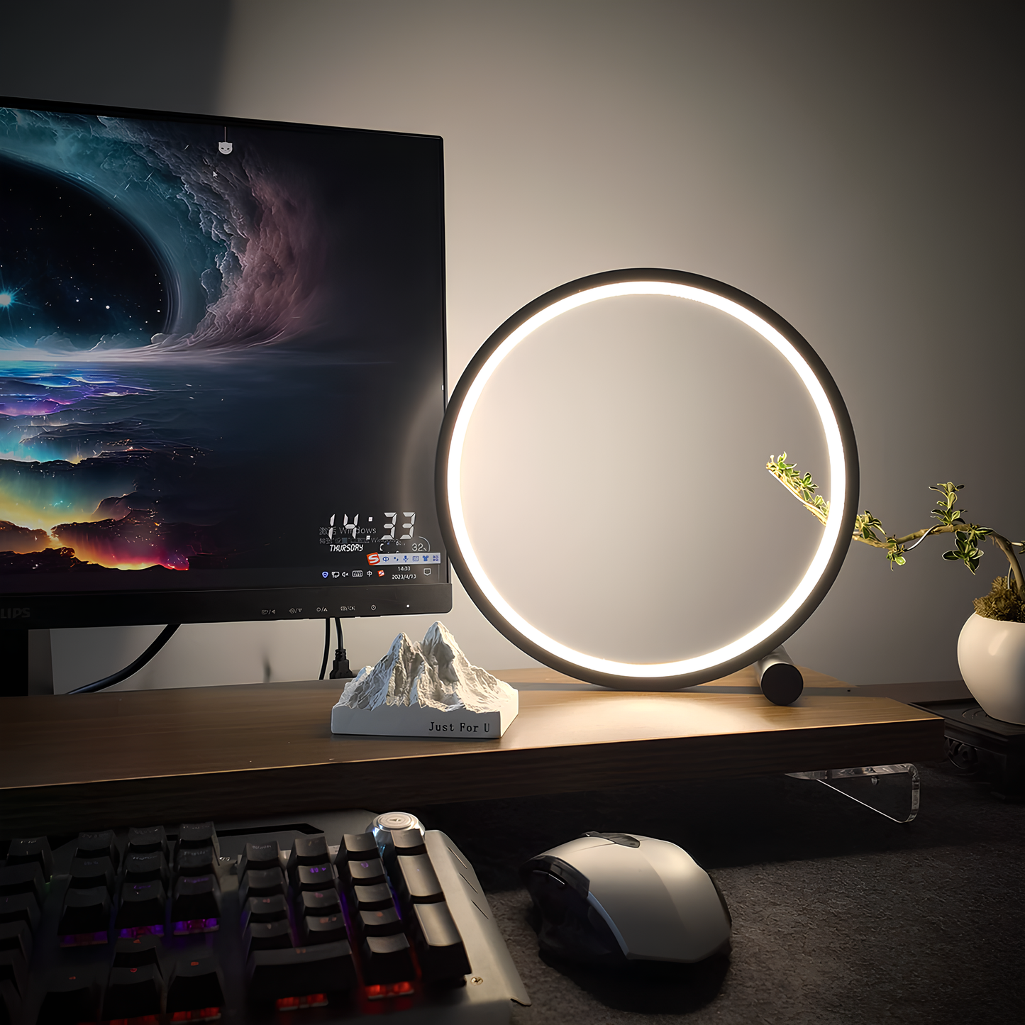 Lampe de chevet LED Design Intensité réglable Moderne