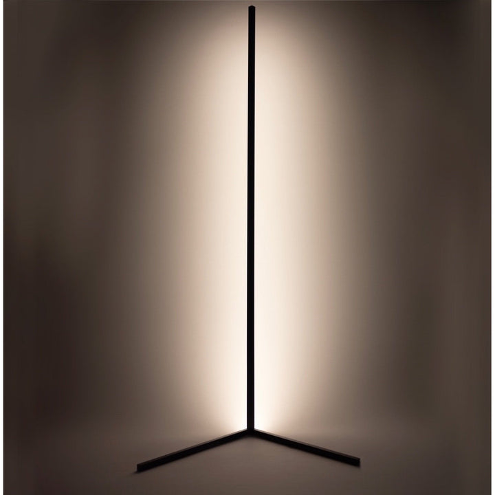 Lampe LED Intérieure Noire Design Élégante