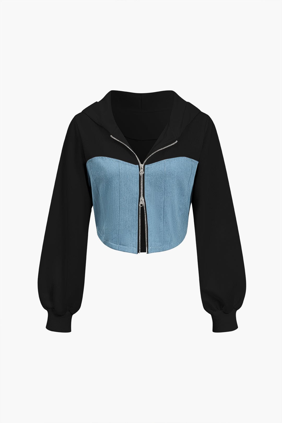 Ensemble Sport Femme 2 Pièces Denim Mode