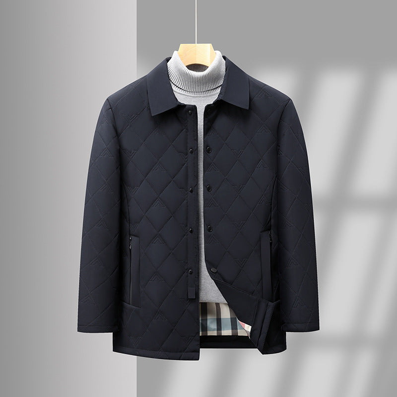 Veste Hiver Homme Col Montant et Imperméable