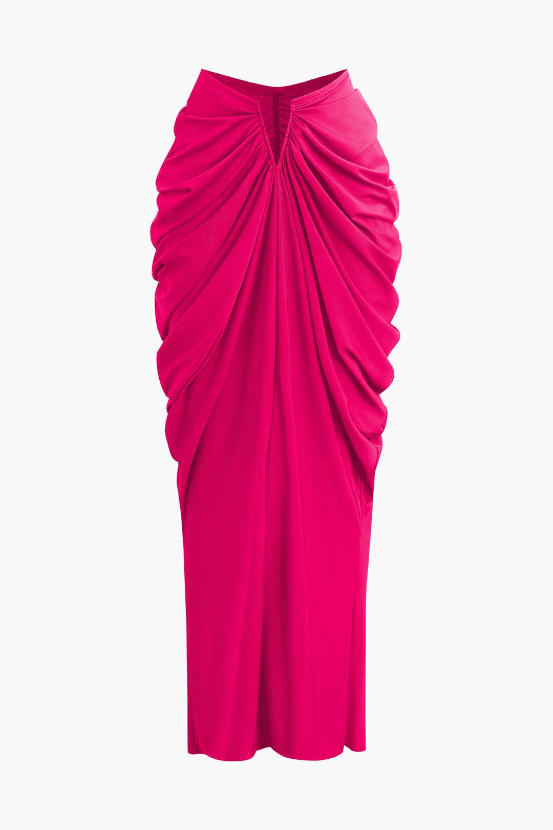 Robe Cocktail Épaules Découvertes avec Drapage Élégant
