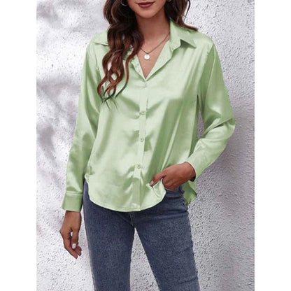 Chemise Femme Élégante en Soie