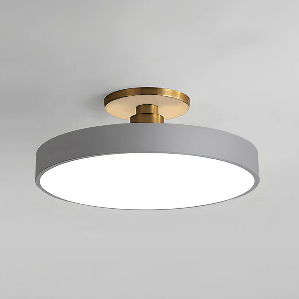 Lampe Plafond LED Or Moderne Élégante