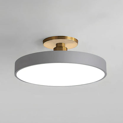 Lampe Plafond LED Or Moderne Élégante