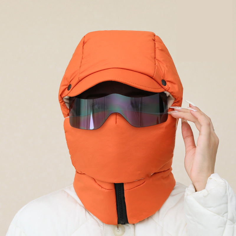 Masque Ski Neige avec Lunettes de Protection pour Homme
