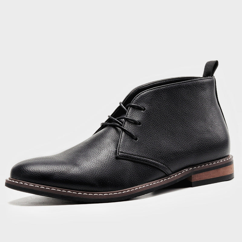 Bottes de randonnée homme style rétro en cuir