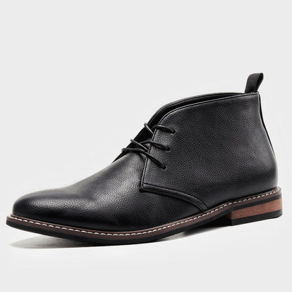 Bottes de randonnée homme style rétro en cuir