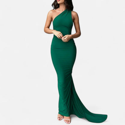 Robe femme maxi épaule dénudée tendance été