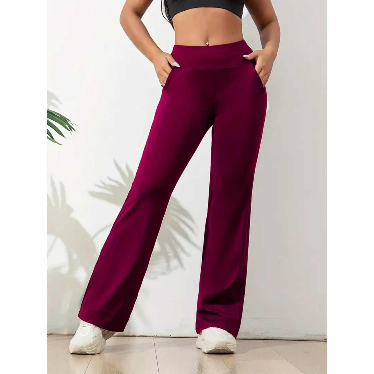 Pantalon Yoga Féminin Confort & Élastique