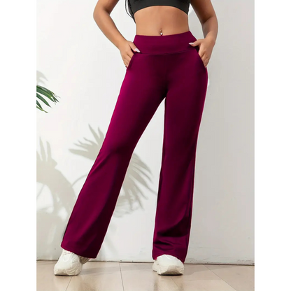 Pantalon Yoga Féminin Confort & Élastique