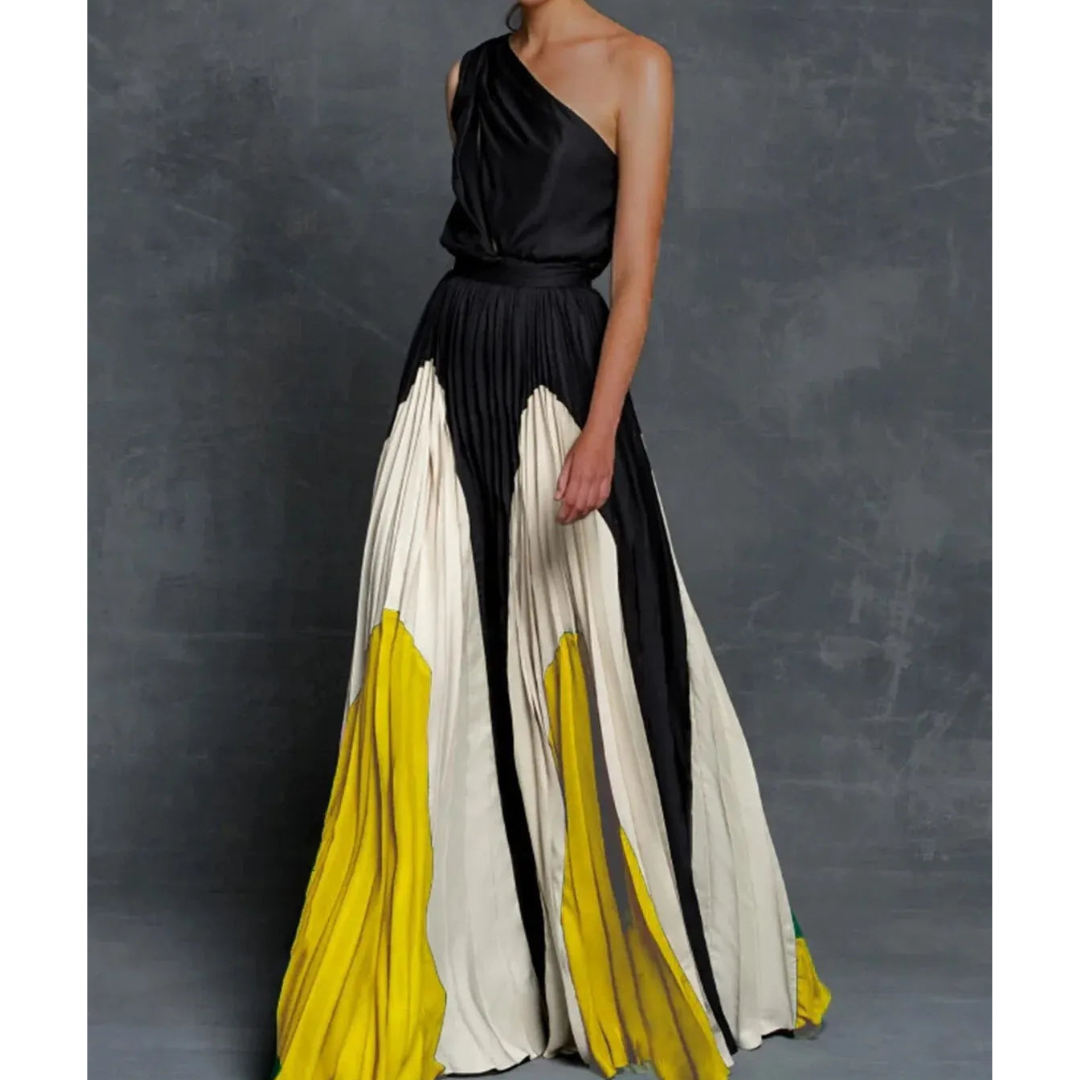 Robe Femme Élégante Asymétrique Longue - BerlinGlamour