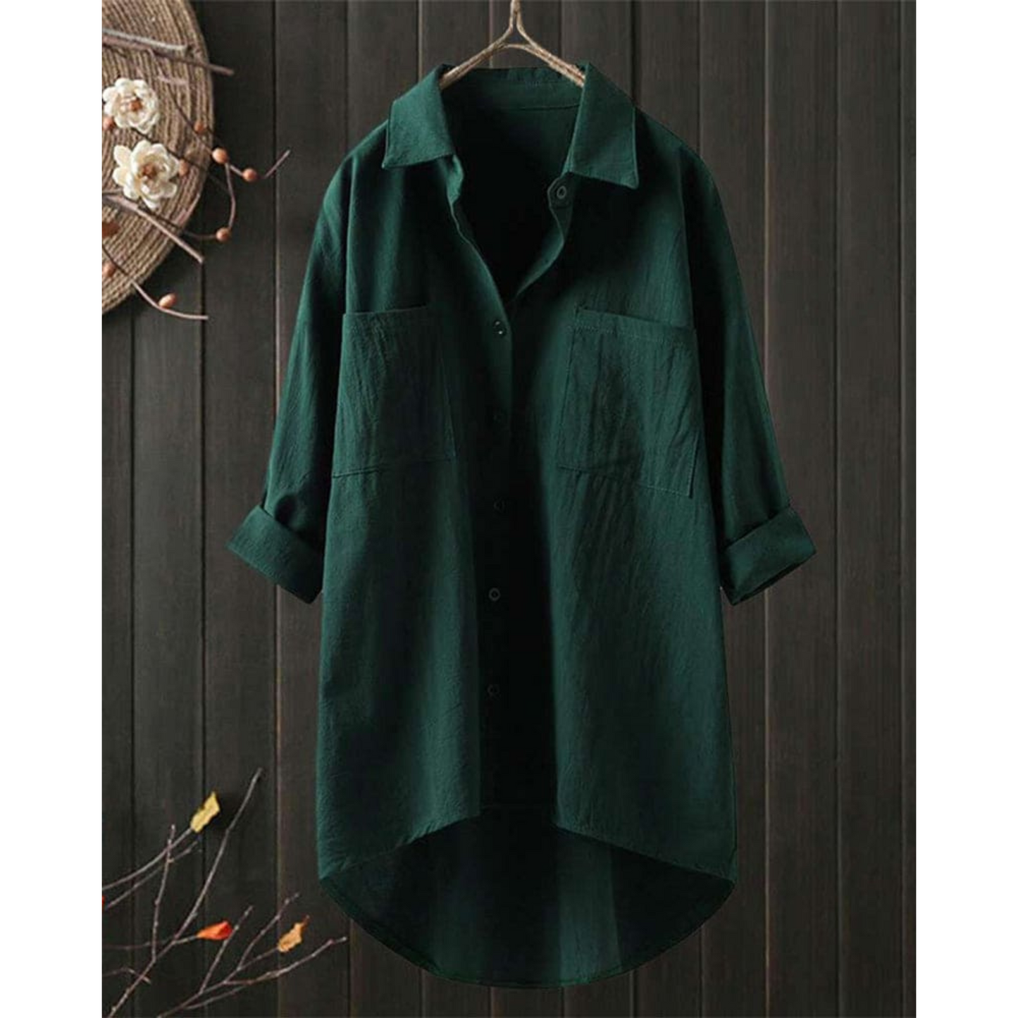 Blouse Féminine Légère | Manches Longues Élégantes