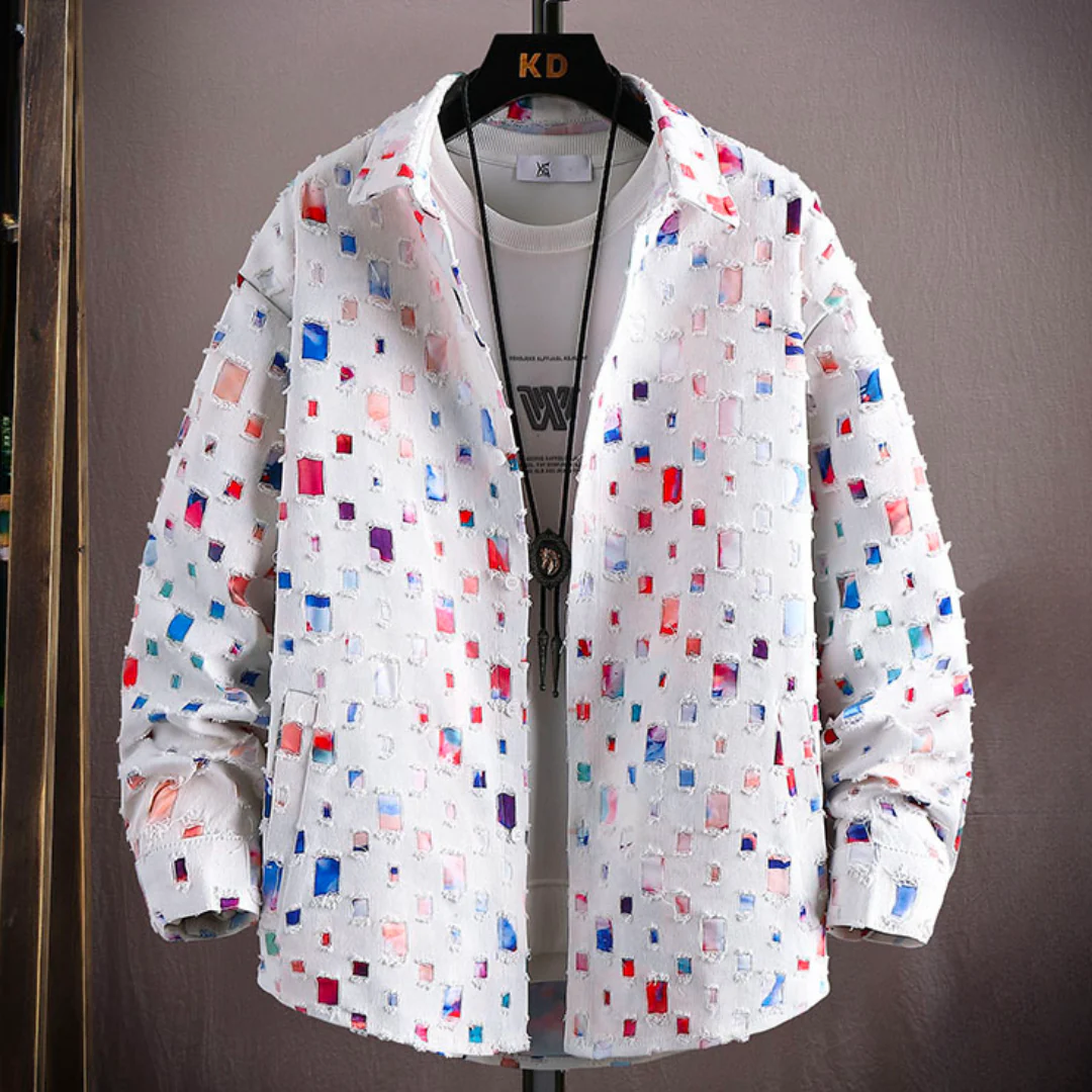 Chemise Polo Homme Coton Confortable Blanc