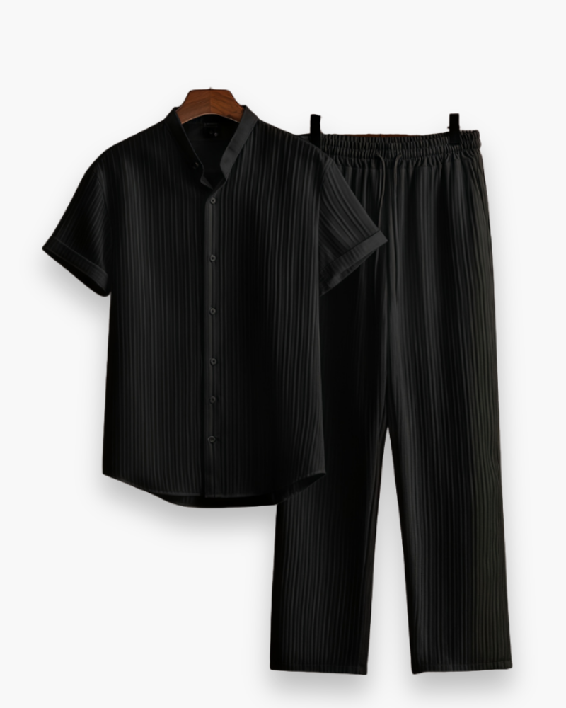 Tenue Été Homme Léger et Confortable - Chemise et Pantalon Décontractés