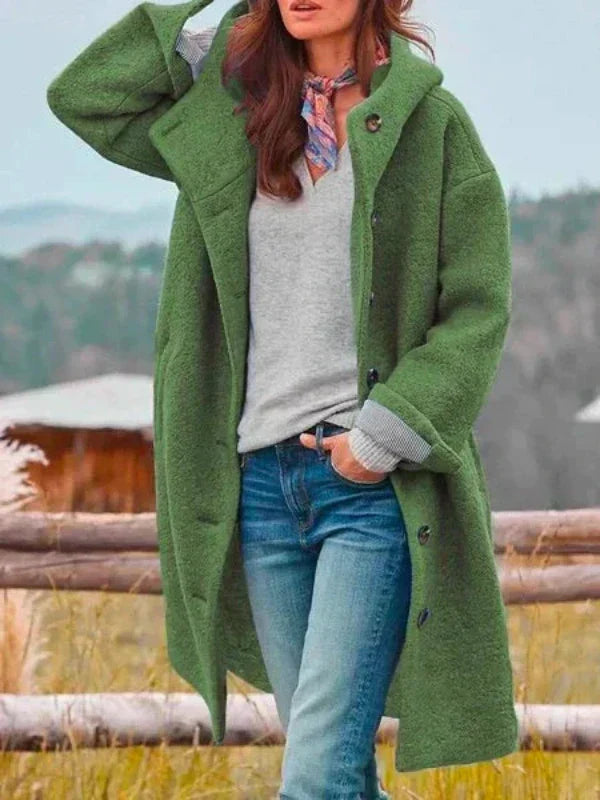 Manteau Femme Chaud Confortable Coupe Classique