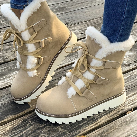 Bottes de neige chaudes et stylées