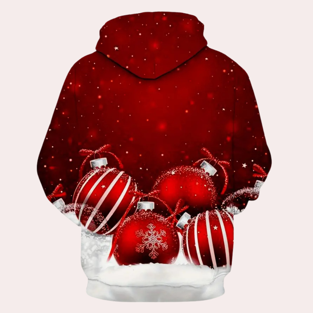 Pull de Noël à Capuche - vue 4